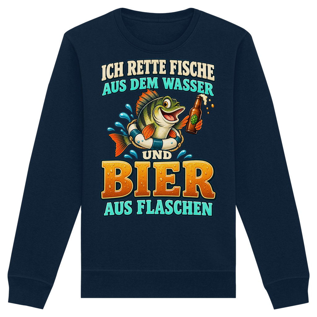 Ich Rette Fische - Premium-Sweatshirt