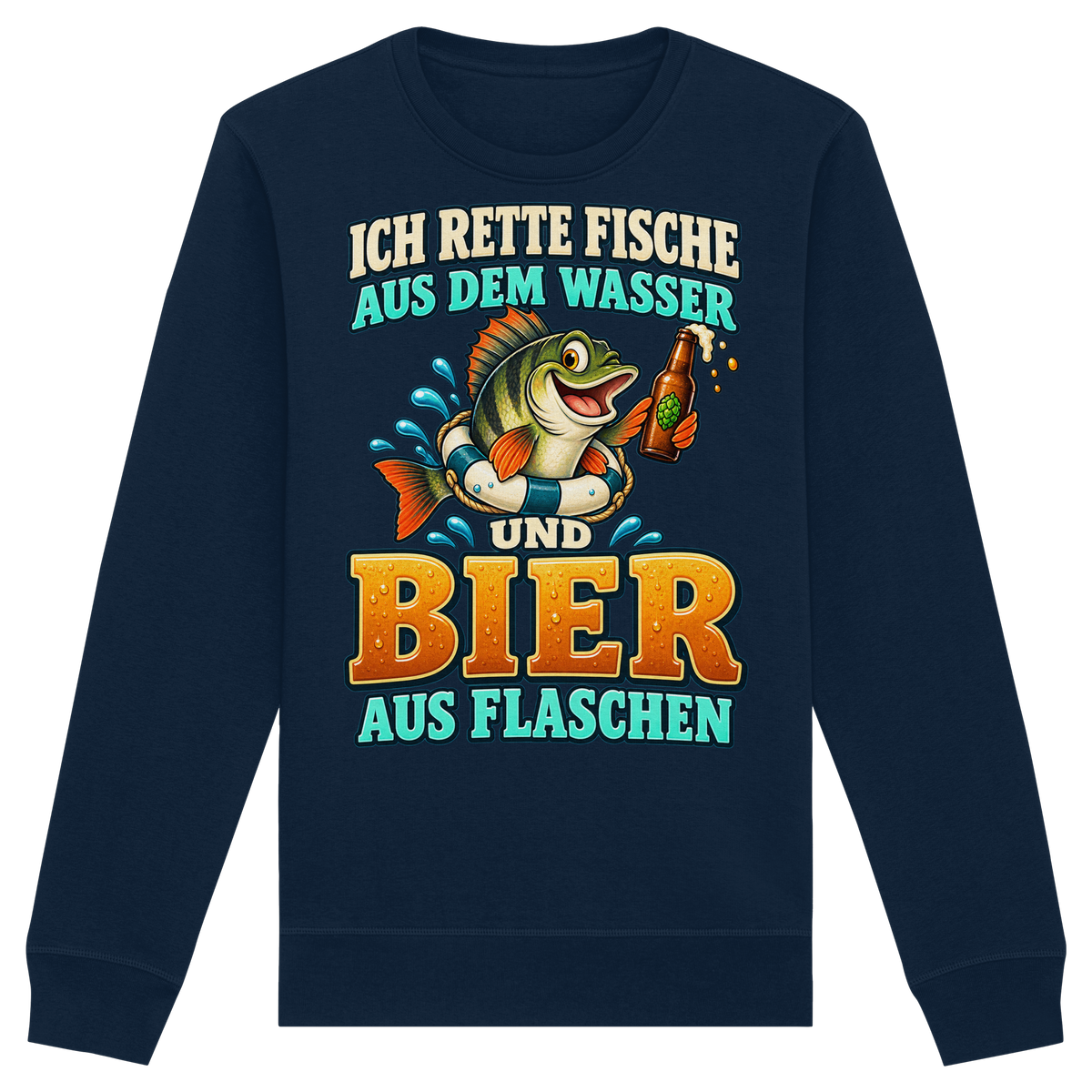 Ich Rette Fische - Premium-Sweatshirt