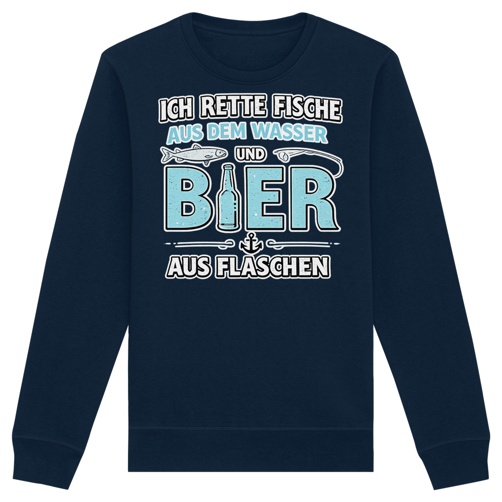 Ich Rette Fische - Premium Sweatshirt