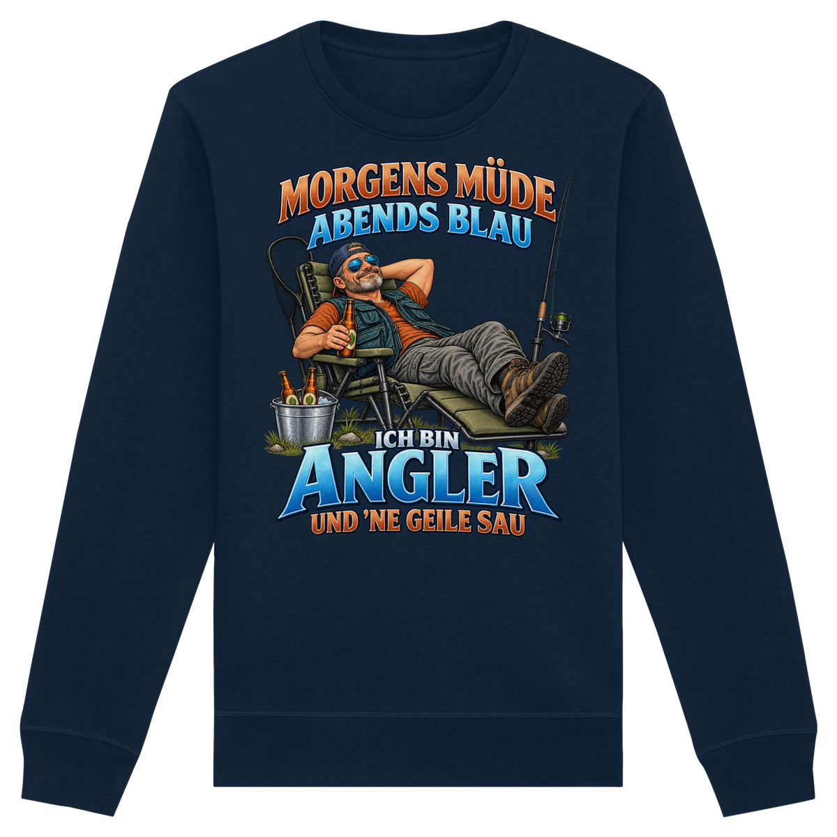 Morgens Müde - Premium-Sweatshirt