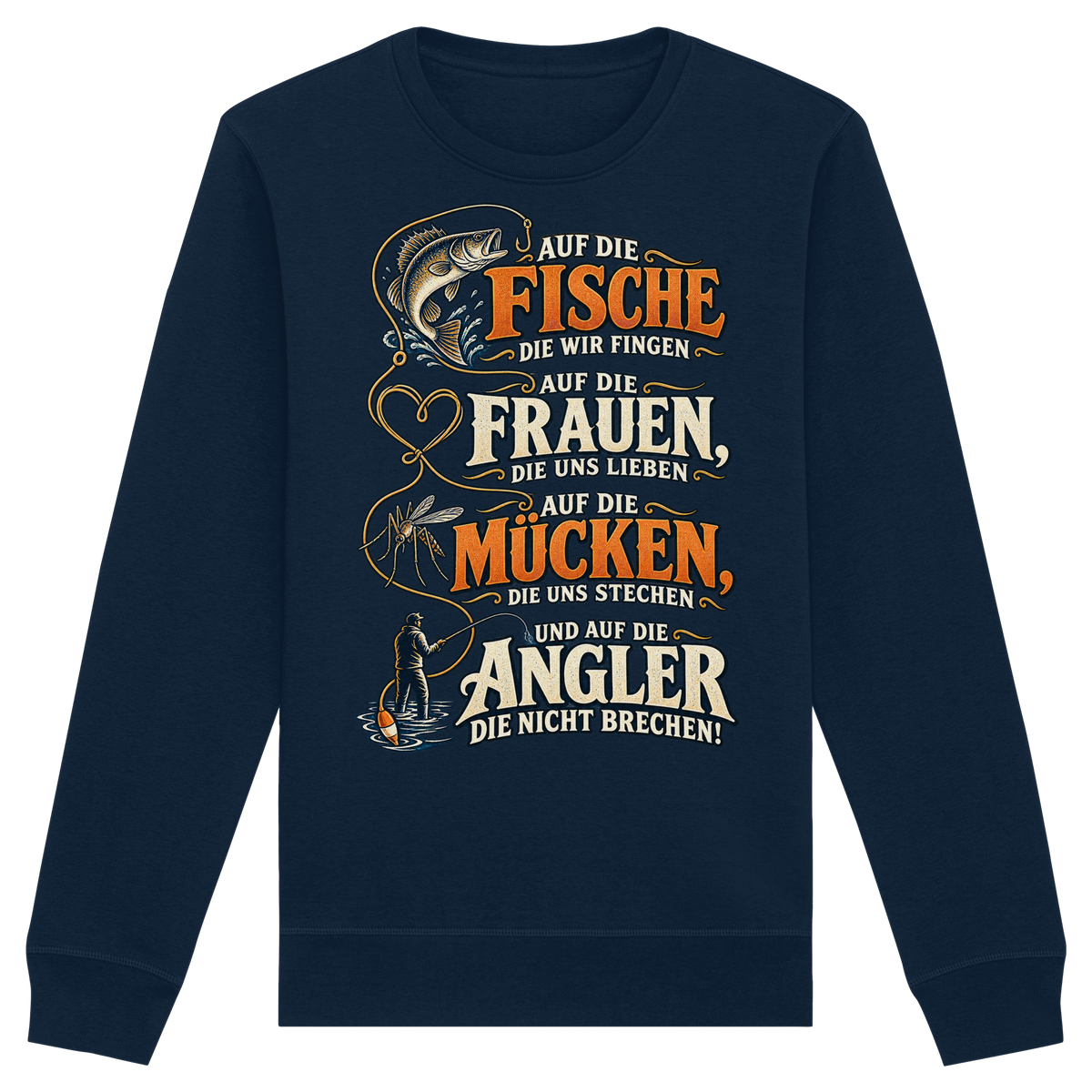 Auf Die Fische - Premium Sweatshirt