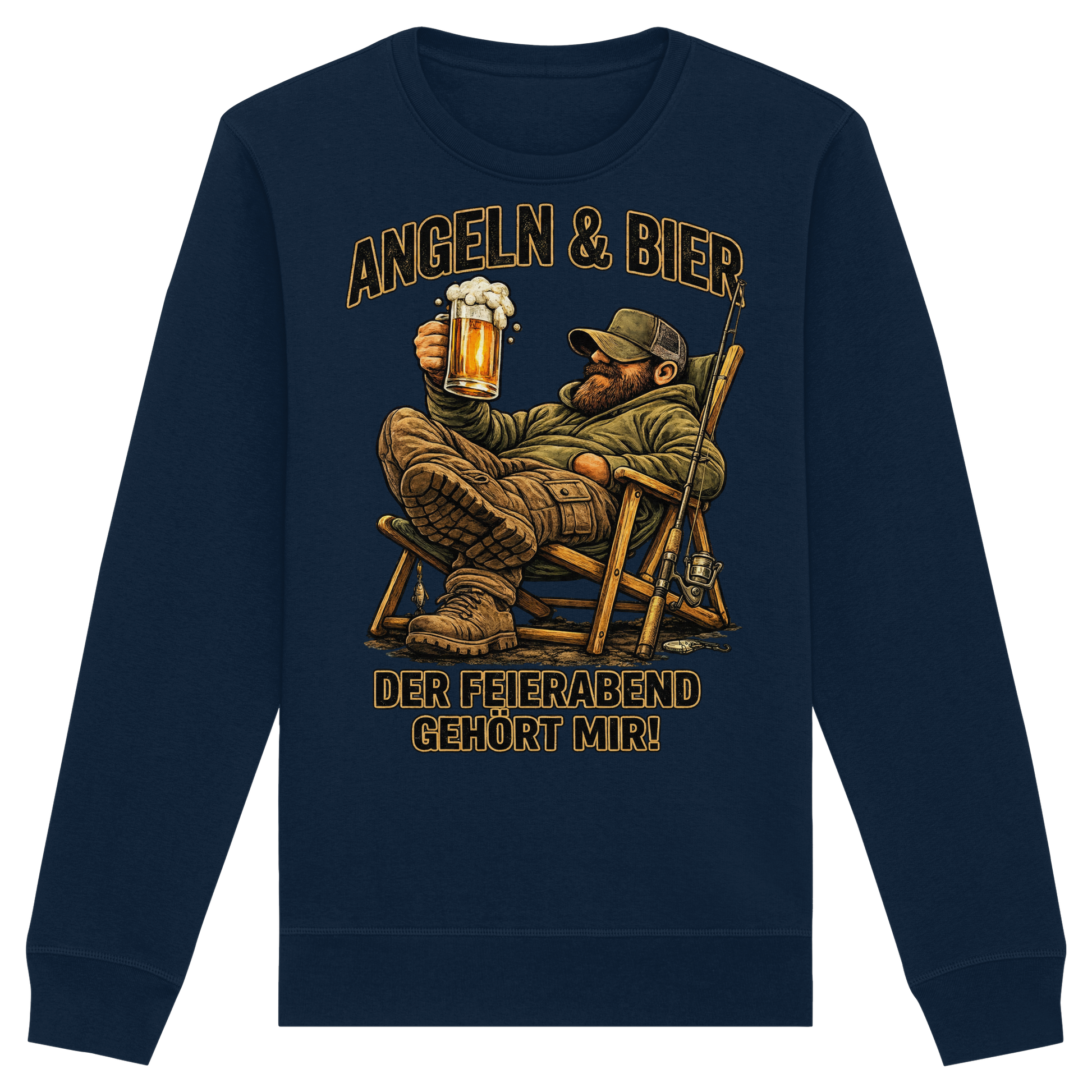 Angeln & Bier - Premium Sweatshirt