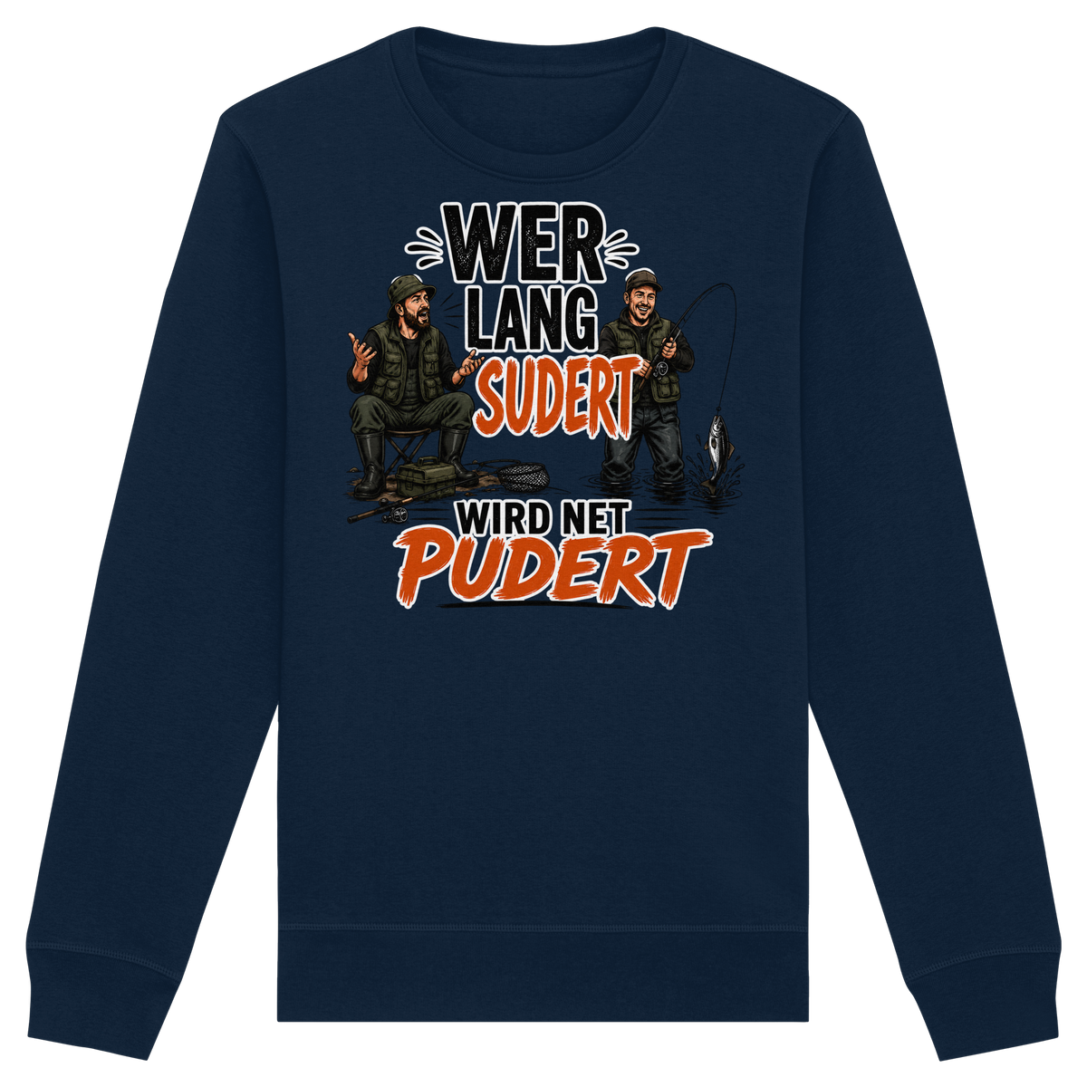Wer Lang Sudert - Premium-Sweatshirt