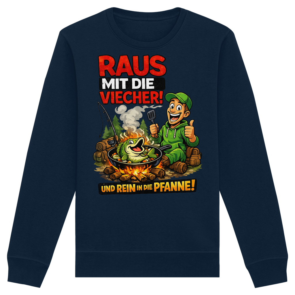 Raus Mit- Rein Pfanne - Premium Sweatshirt