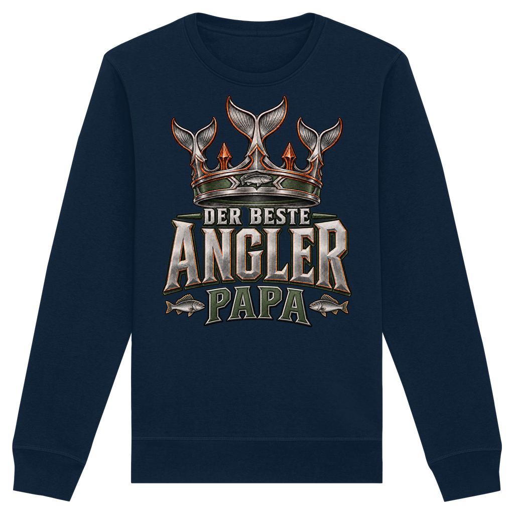 Der Beste Angler Papa - Premium-Sweatshirt