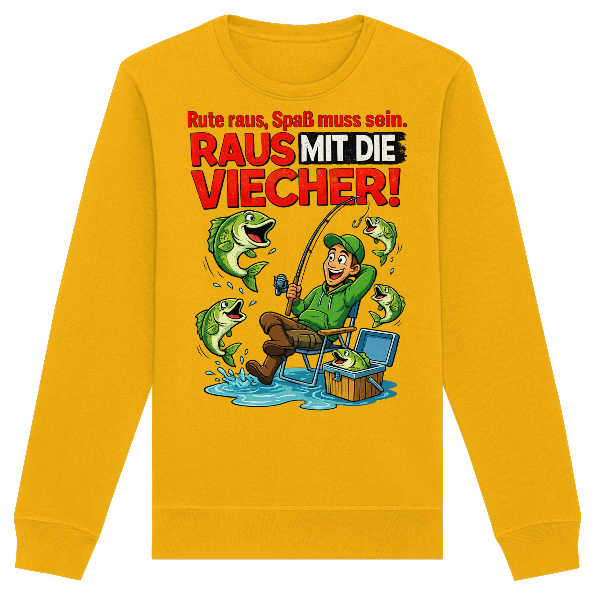 Raus Mit Die Viecher  - Premium Sweatshirt