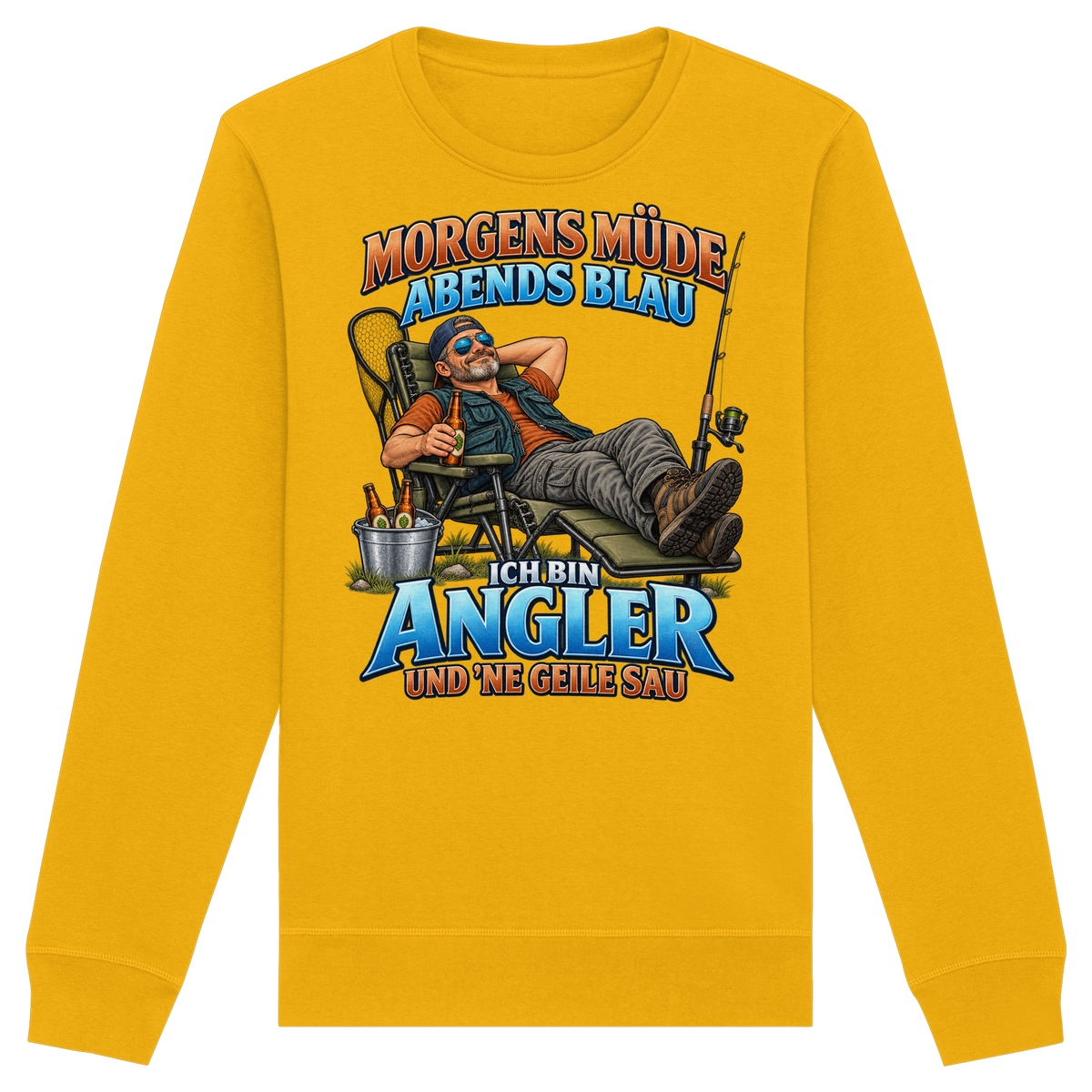 Morgens Müde - Premium-Sweatshirt