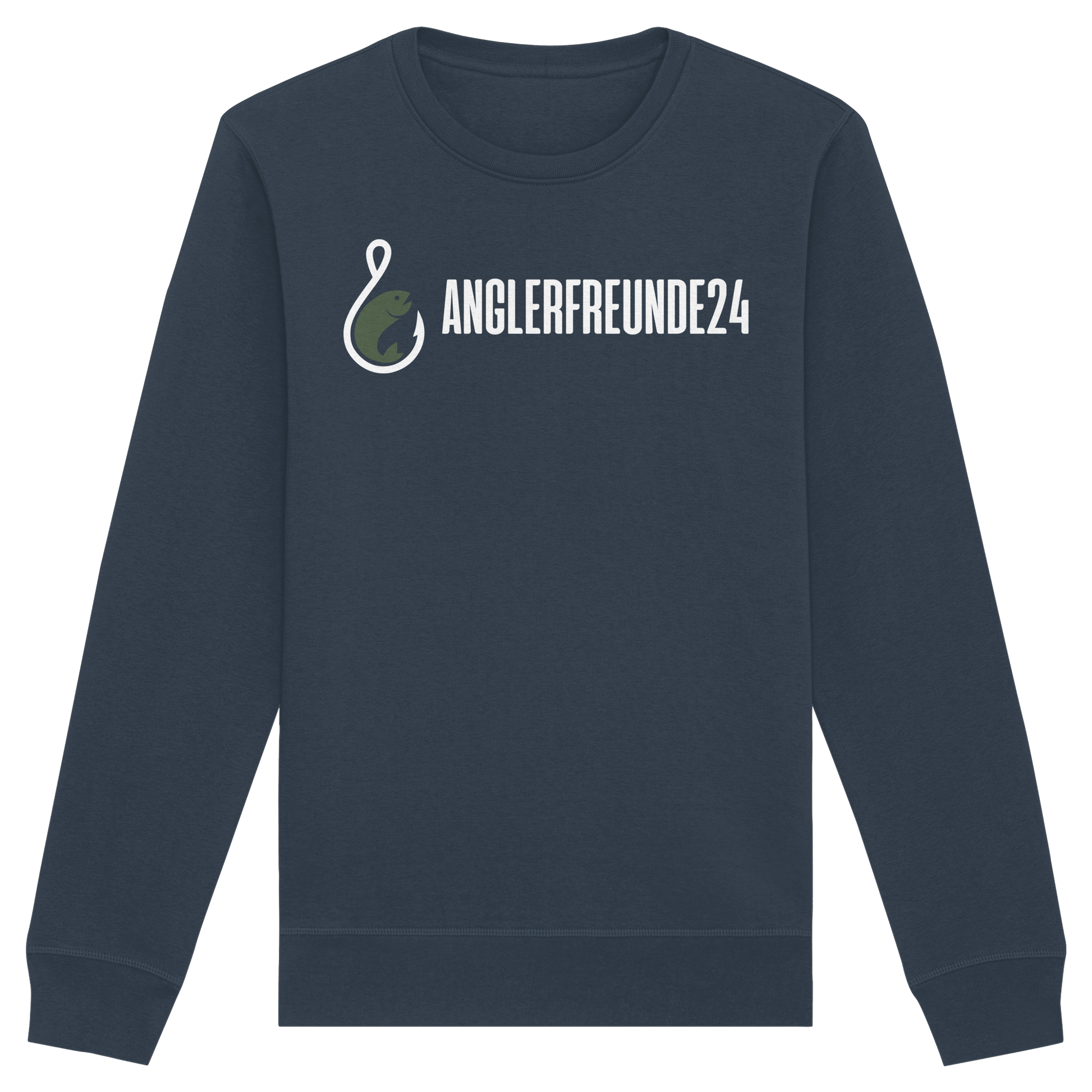 Anglerfreunde24 Weiß - Premium Sweatshirt