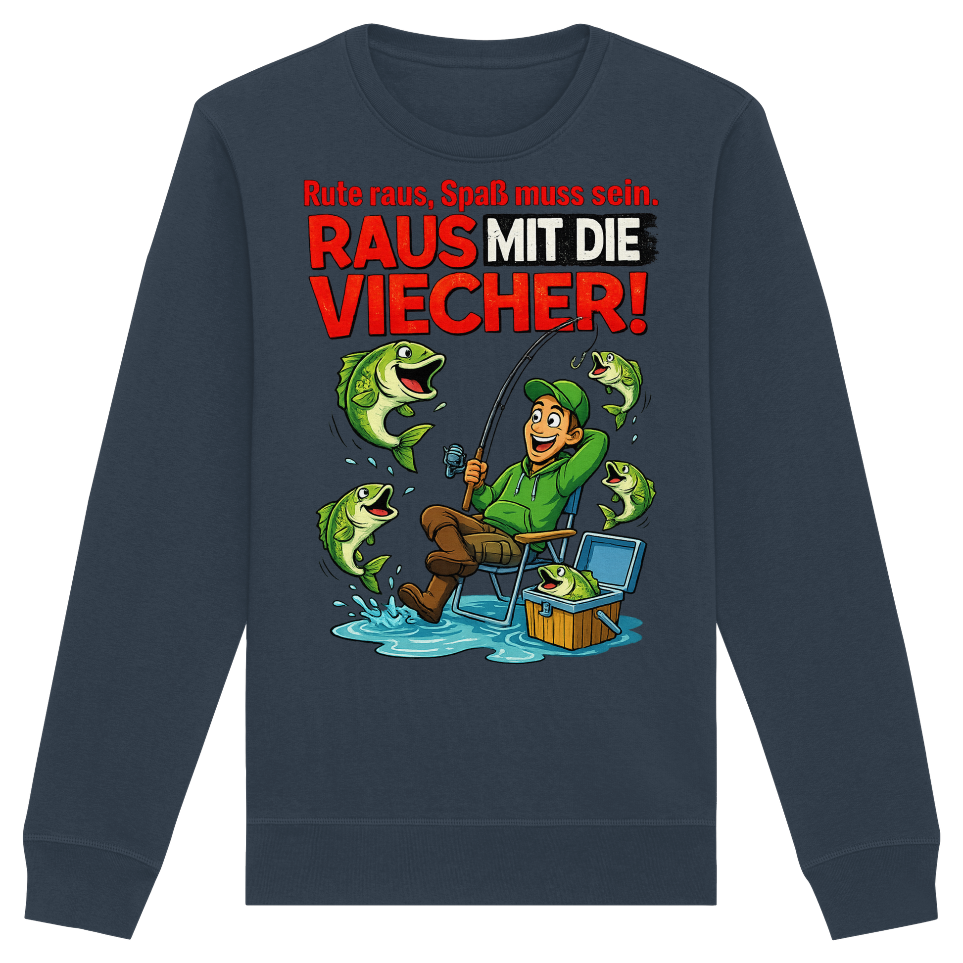 Raus Mit Die Viecher  - Premium Sweatshirt