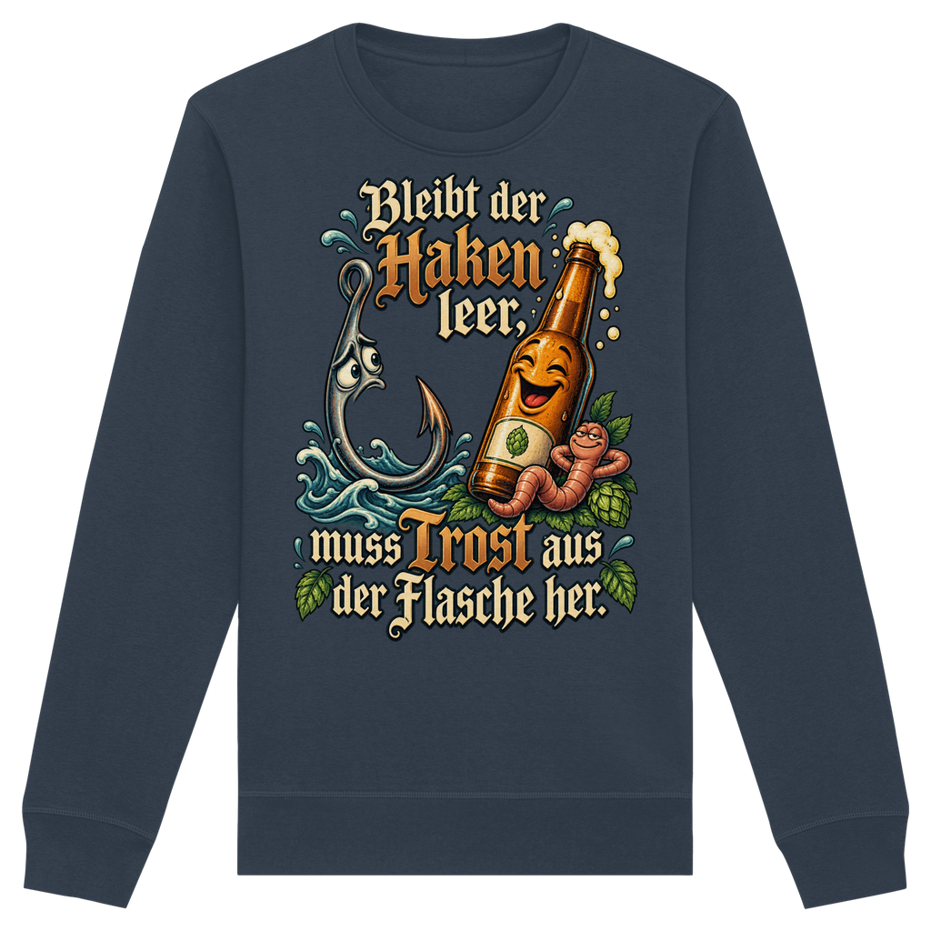 Bleibt der Haken leer - Premium-Sweatshirt