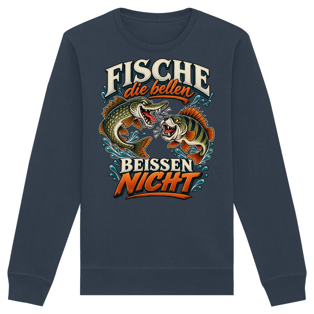 Fische die Bellen - Premium-Sweatshirt