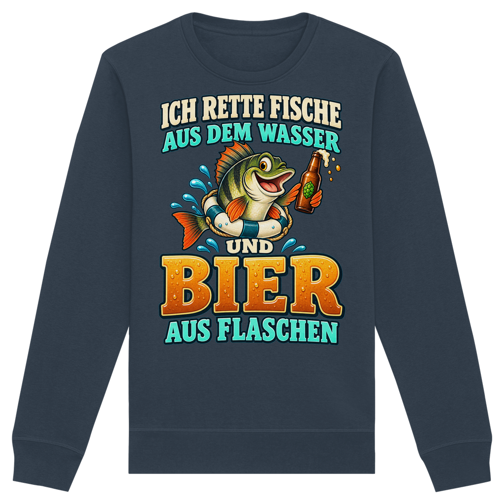 Ich Rette Fische - Premium-Sweatshirt