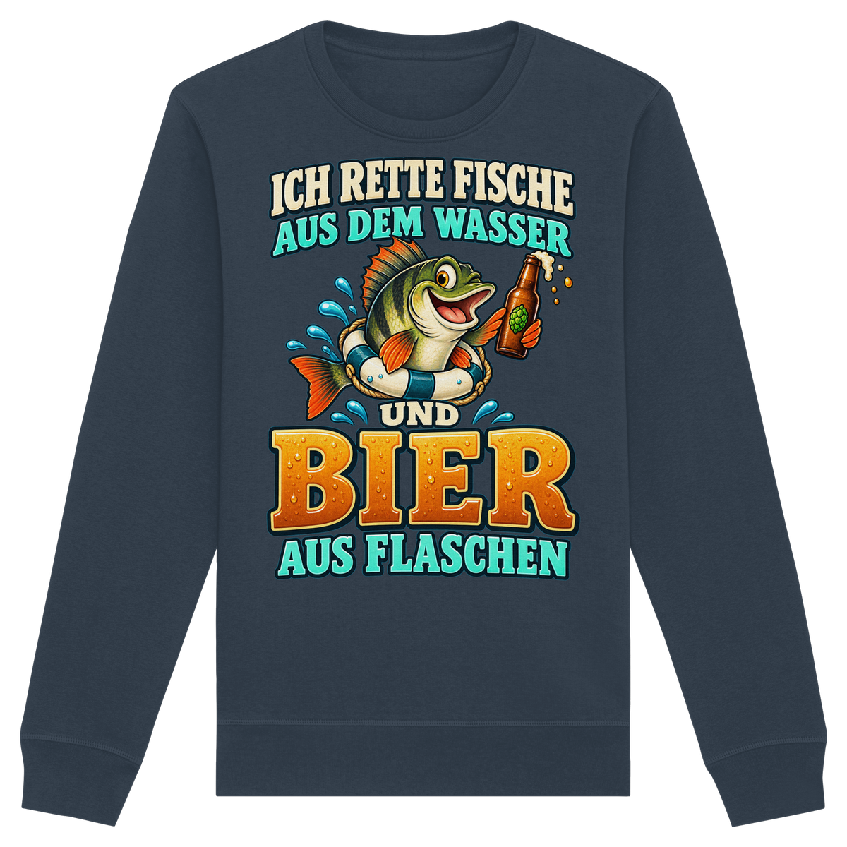 Ich Rette Fische - Premium-Sweatshirt