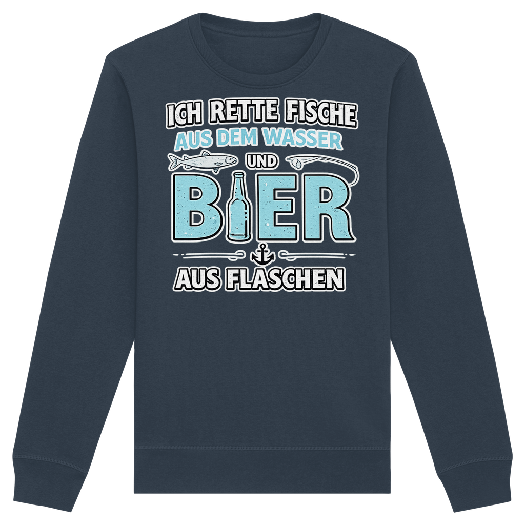 Ich Rette Fische - Premium Sweatshirt
