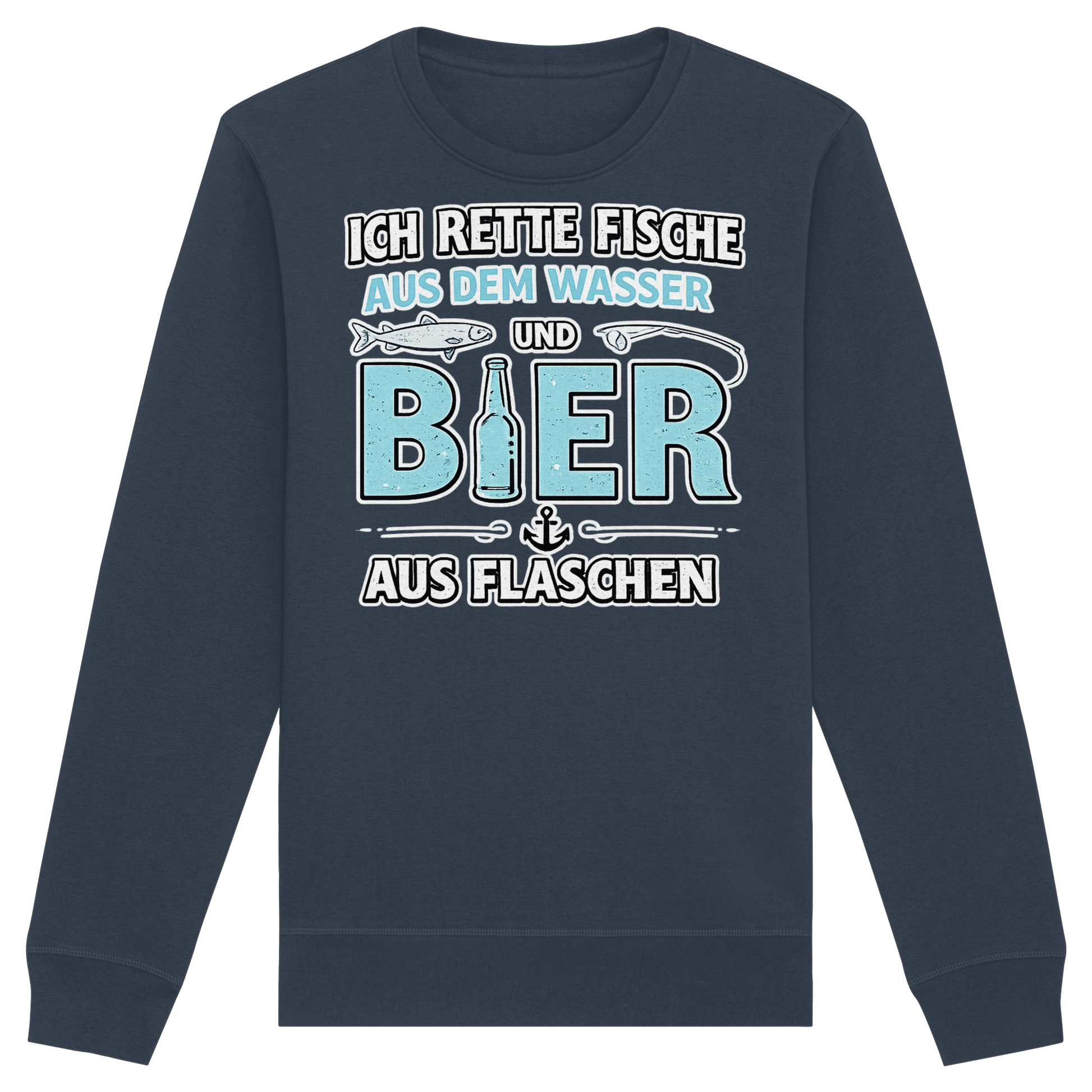 Ich Rette Fische - Premium Sweatshirt