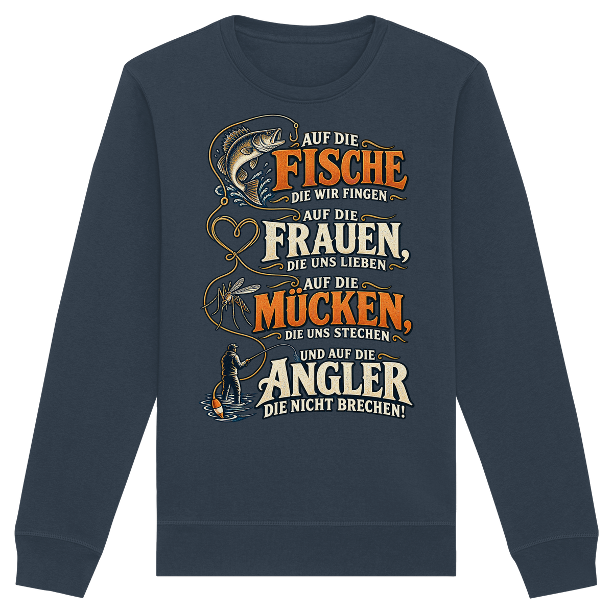 Auf Die Fische - Premium Sweatshirt