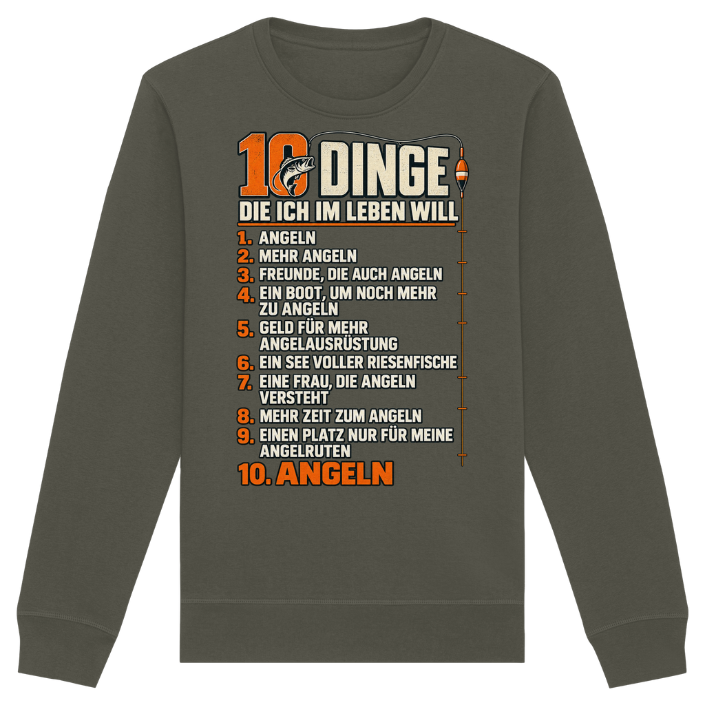 10 Dinge - Premium-Sweatshirt