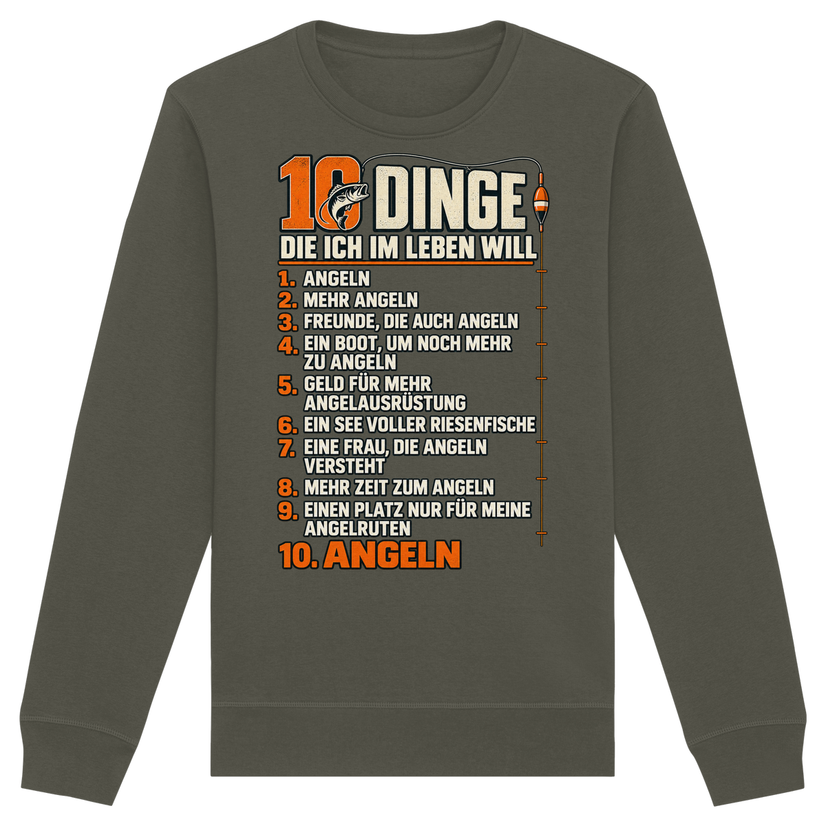 10 Dinge - Premium-Sweatshirt