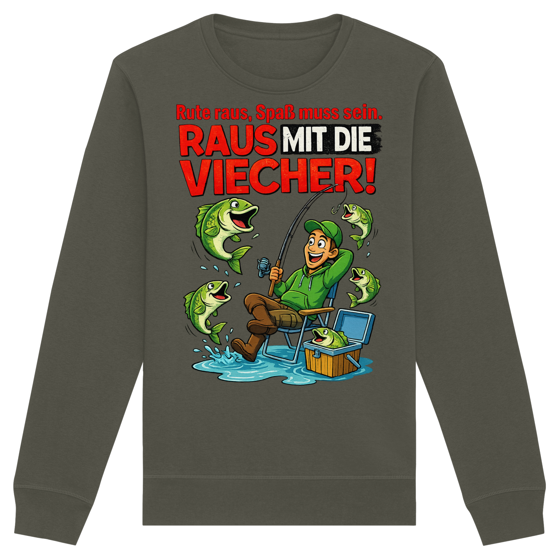 Raus Mit Die Viecher  - Premium Sweatshirt