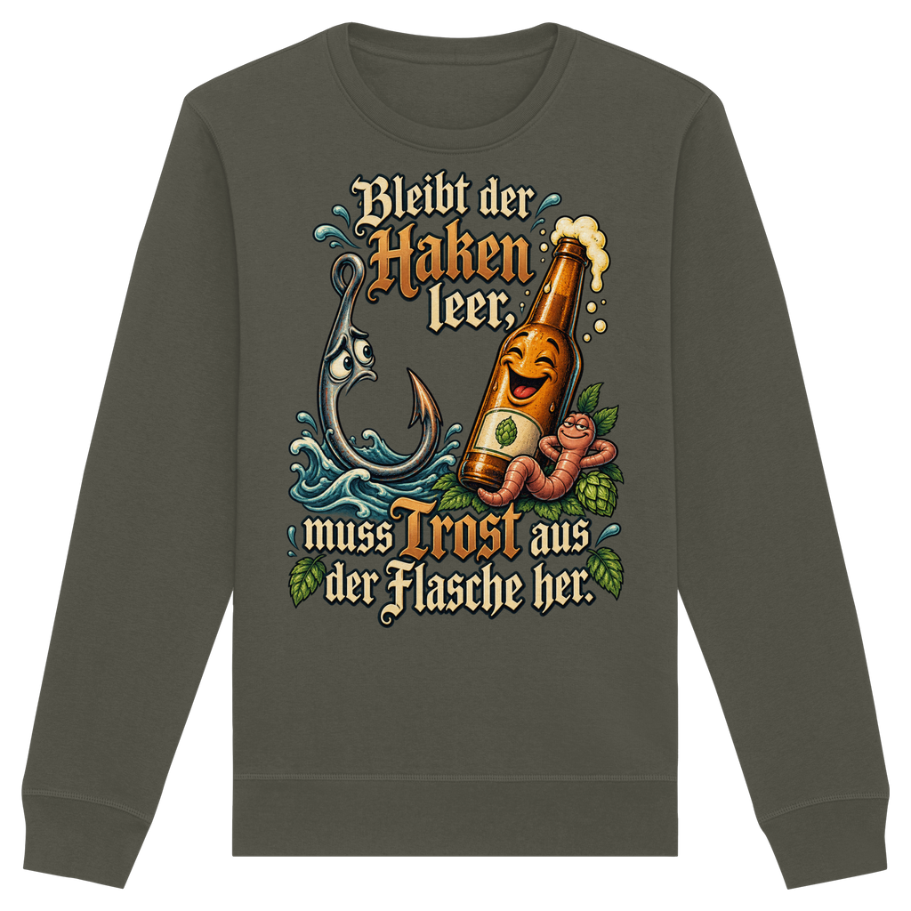 Bleibt der Haken leer - Premium-Sweatshirt