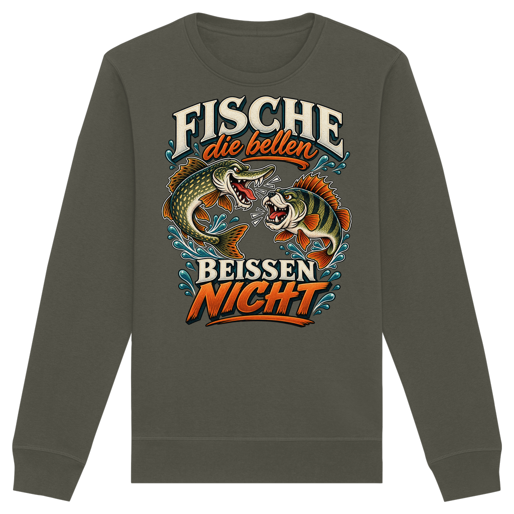 Fische die Bellen - Premium-Sweatshirt