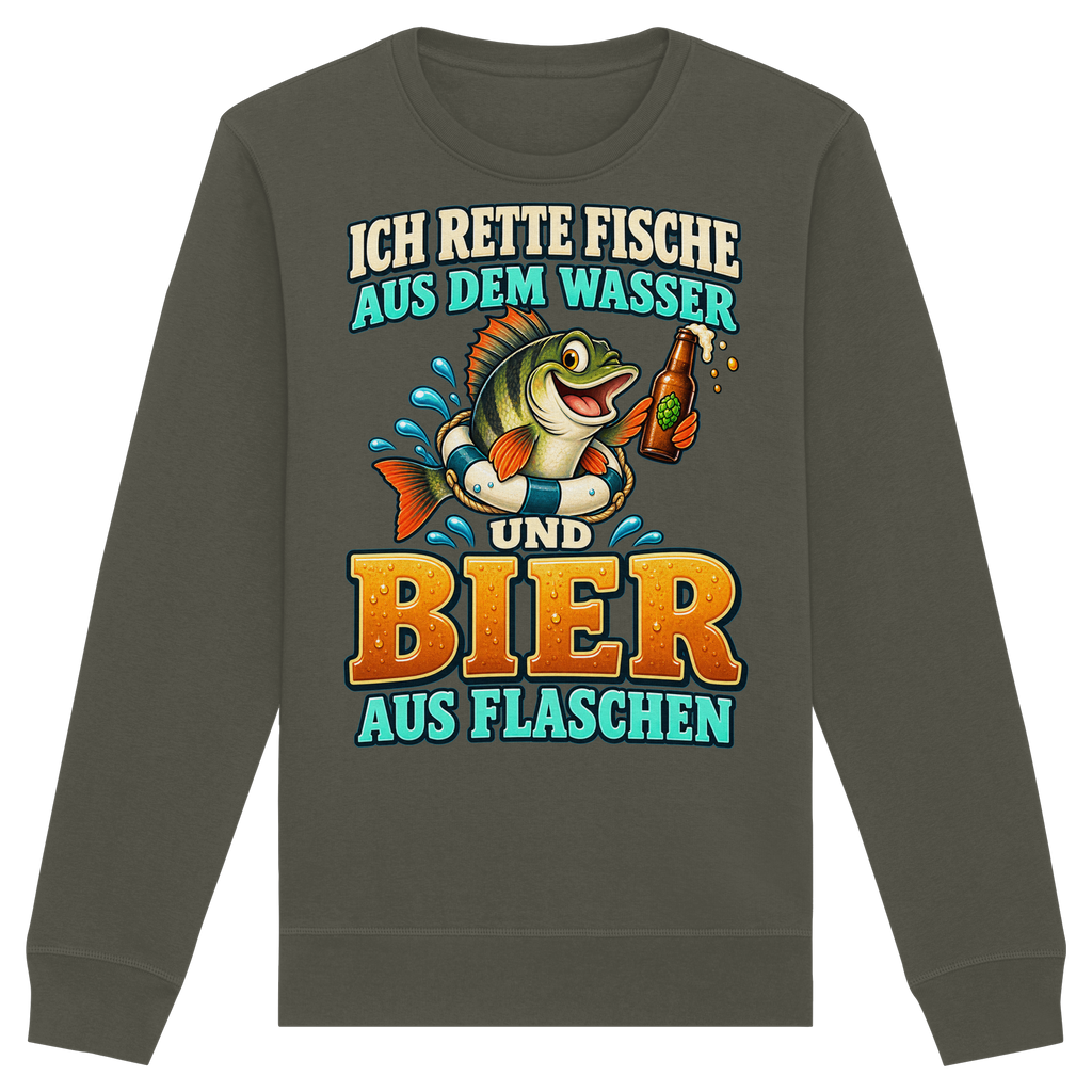 Ich Rette Fische - Premium-Sweatshirt