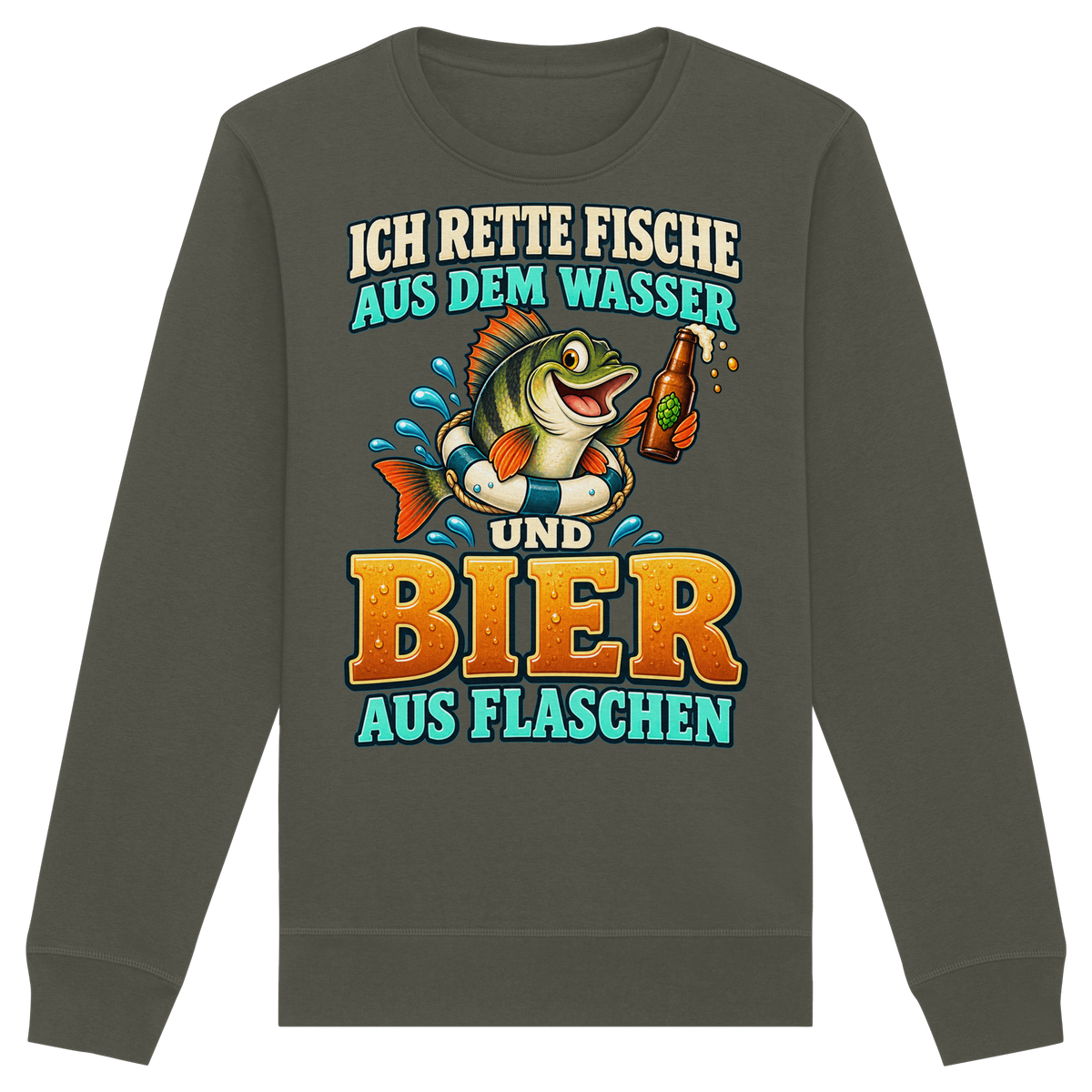 Ich Rette Fische - Premium-Sweatshirt