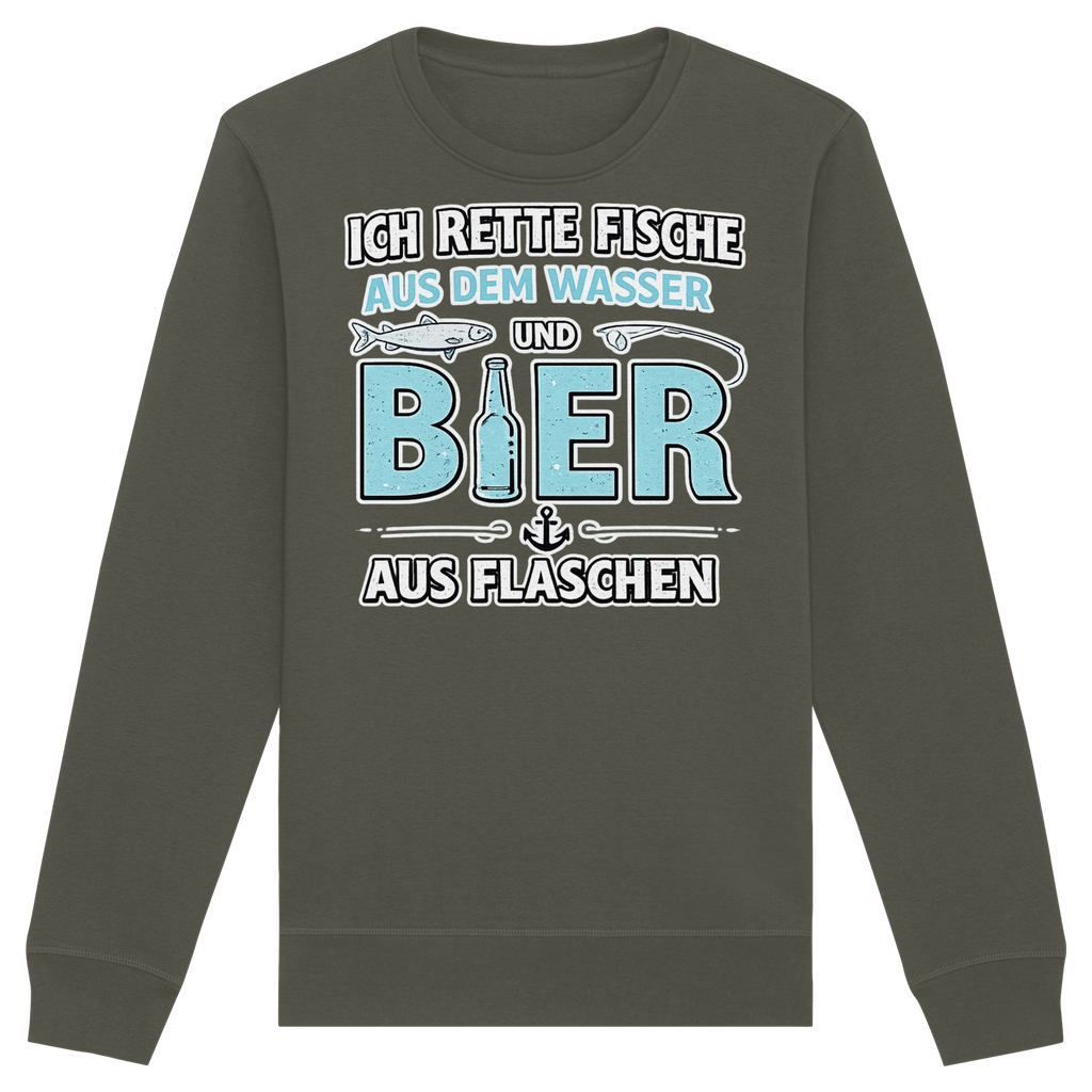 Ich Rette Fische - Premium Sweatshirt