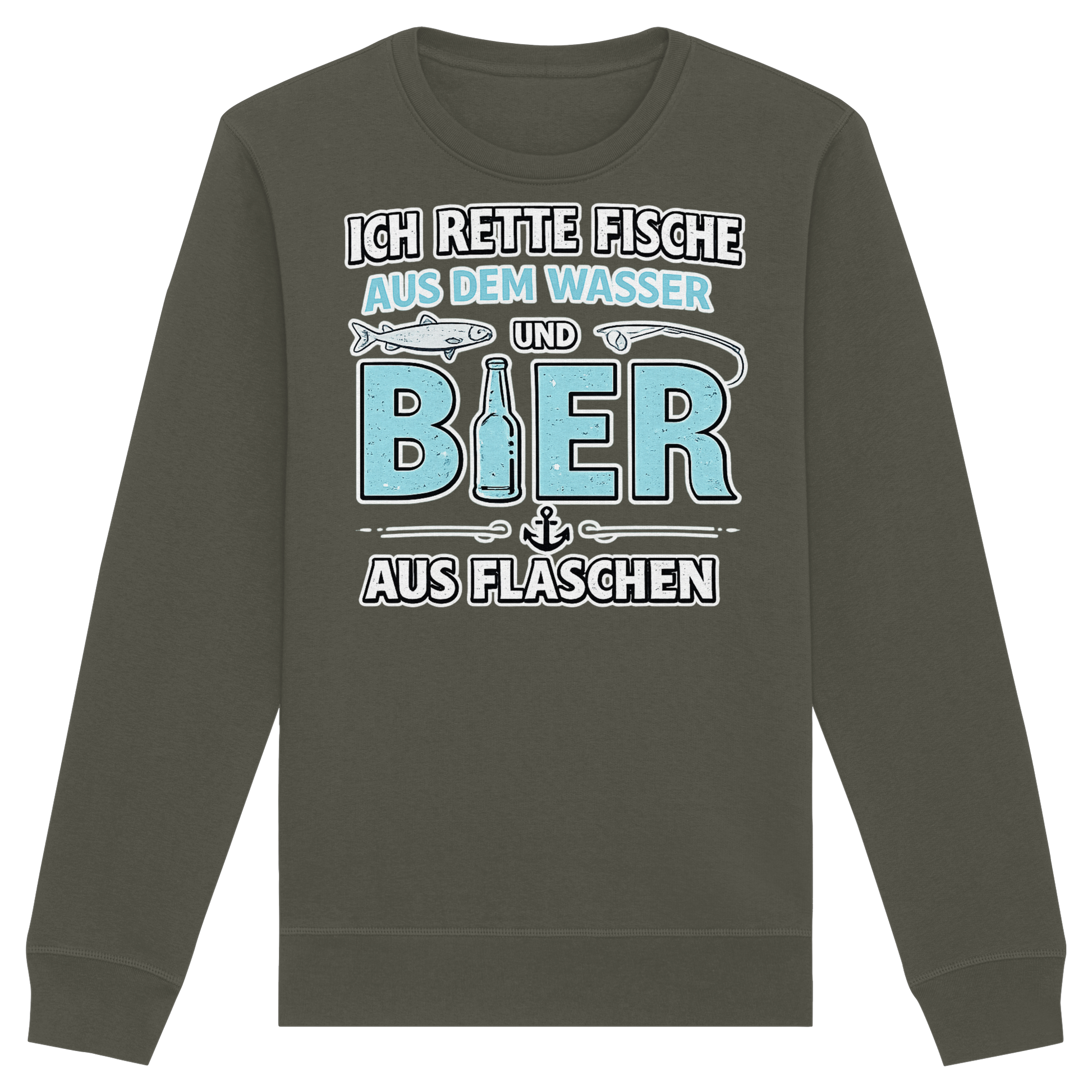 Ich Rette Fische - Premium Sweatshirt