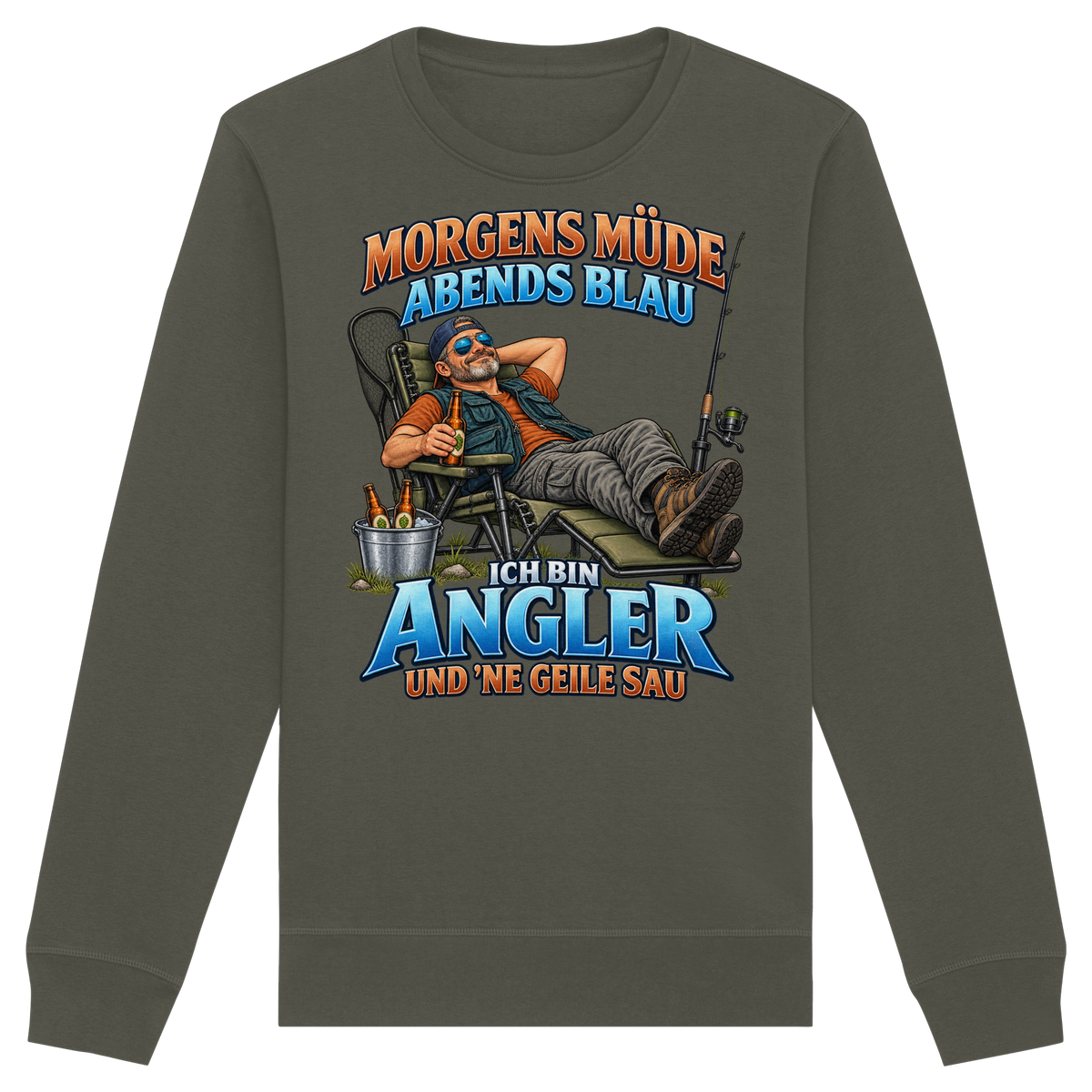 Morgens Müde - Premium-Sweatshirt