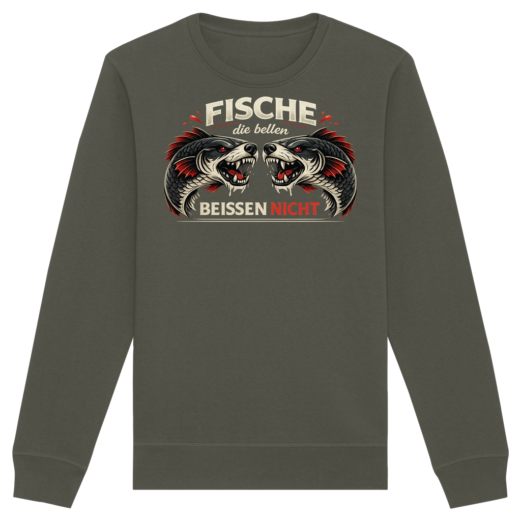 Fische die Bellen - Premium Sweatshirt