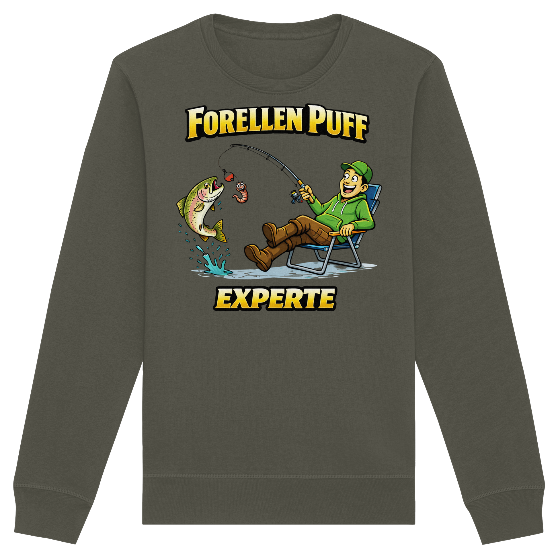 Forellen Puff Experte - Premium Sweatshirt