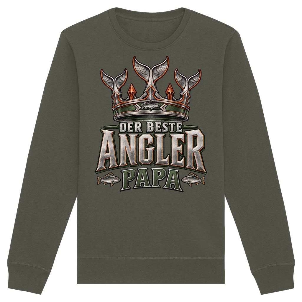 Der Beste Angler Papa - Premium-Sweatshirt