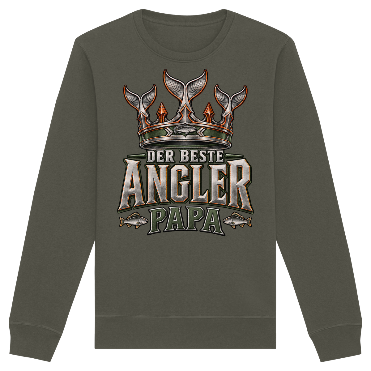 Der Beste Angler Papa - Premium-Sweatshirt