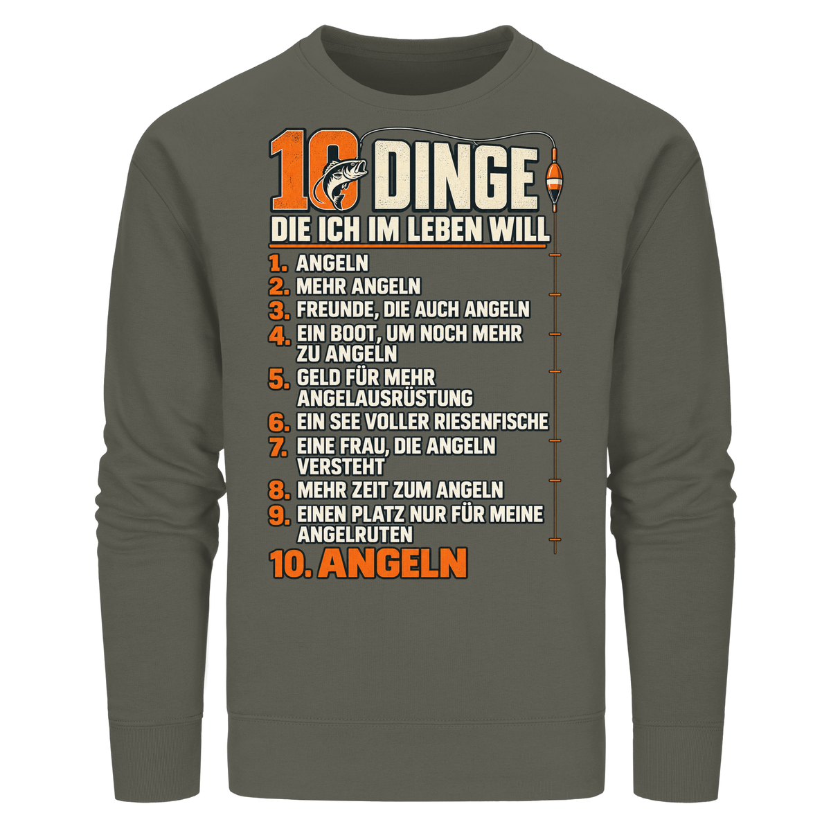 10 Dinge - Premium-Sweatshirt