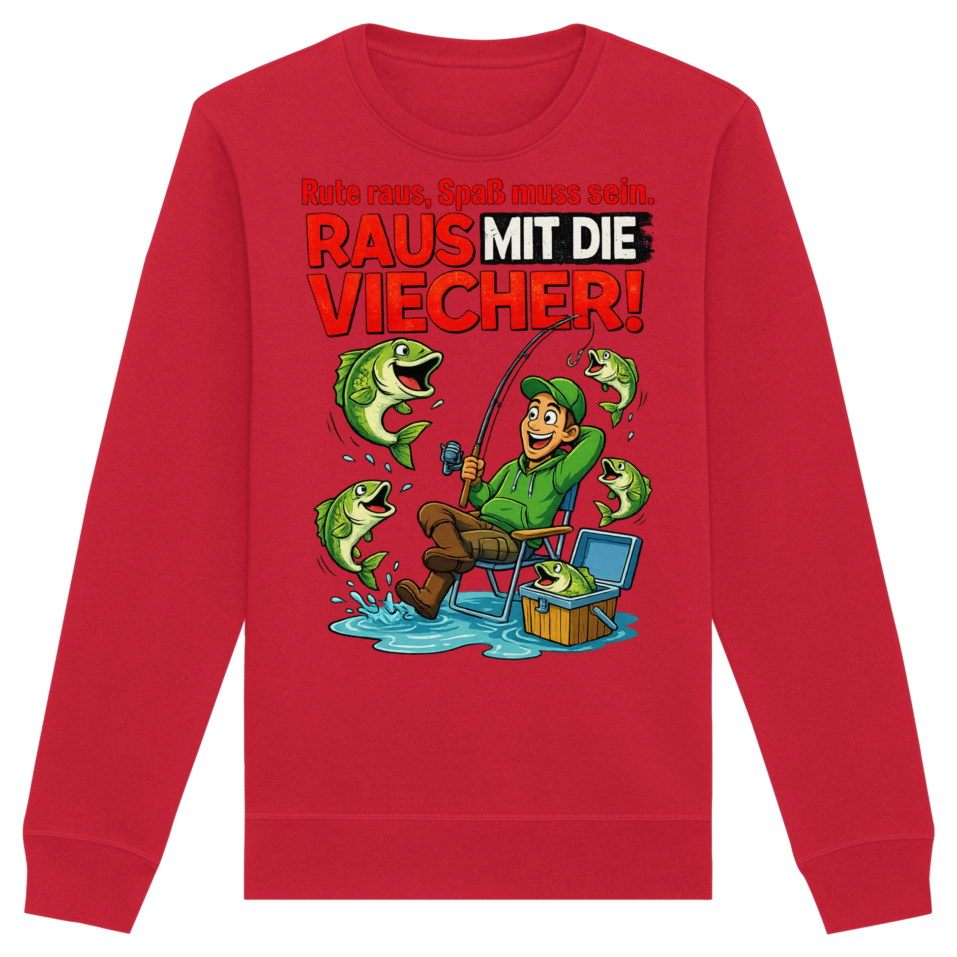 Raus Mit Die Viecher  - Premium Sweatshirt