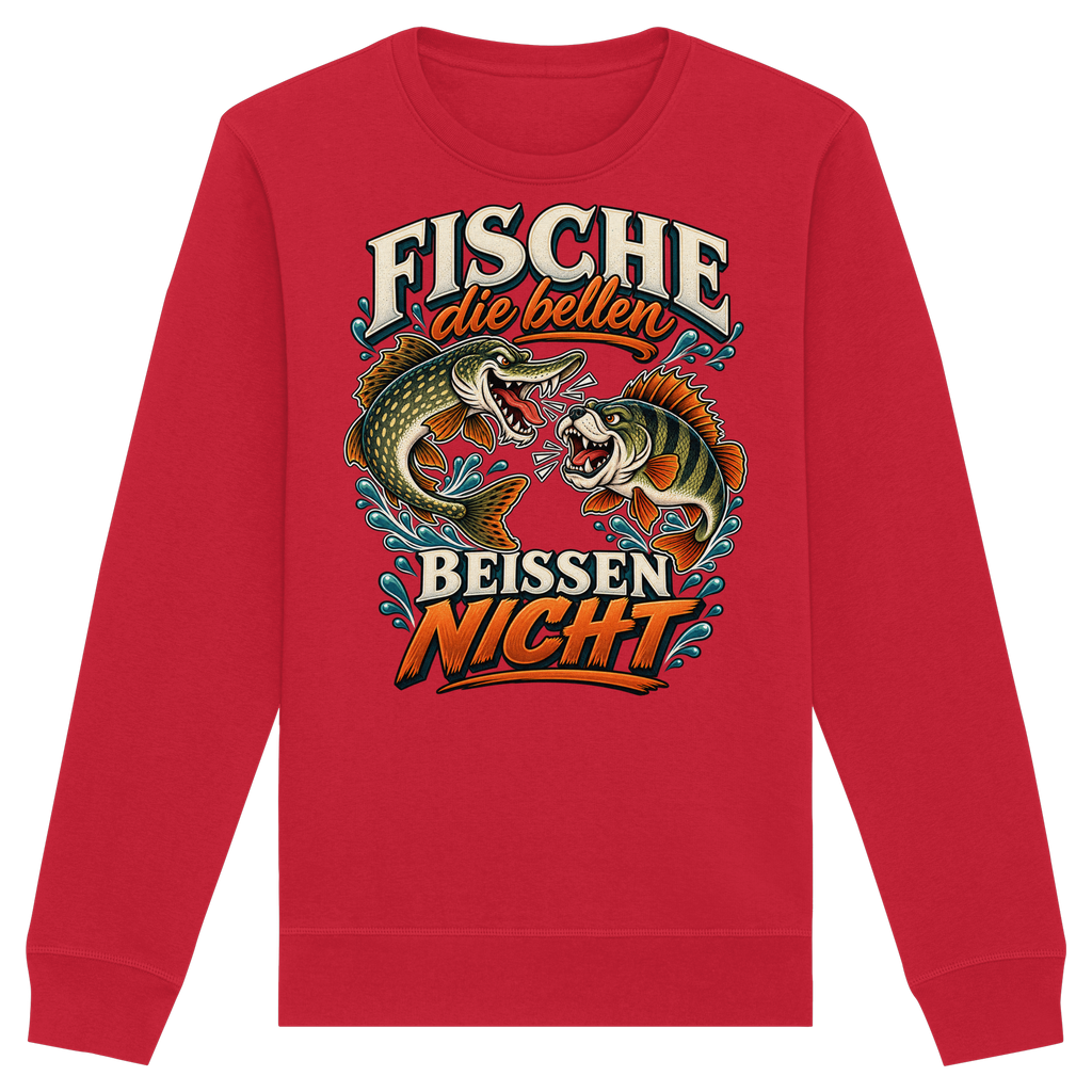 Fische die Bellen - Premium-Sweatshirt
