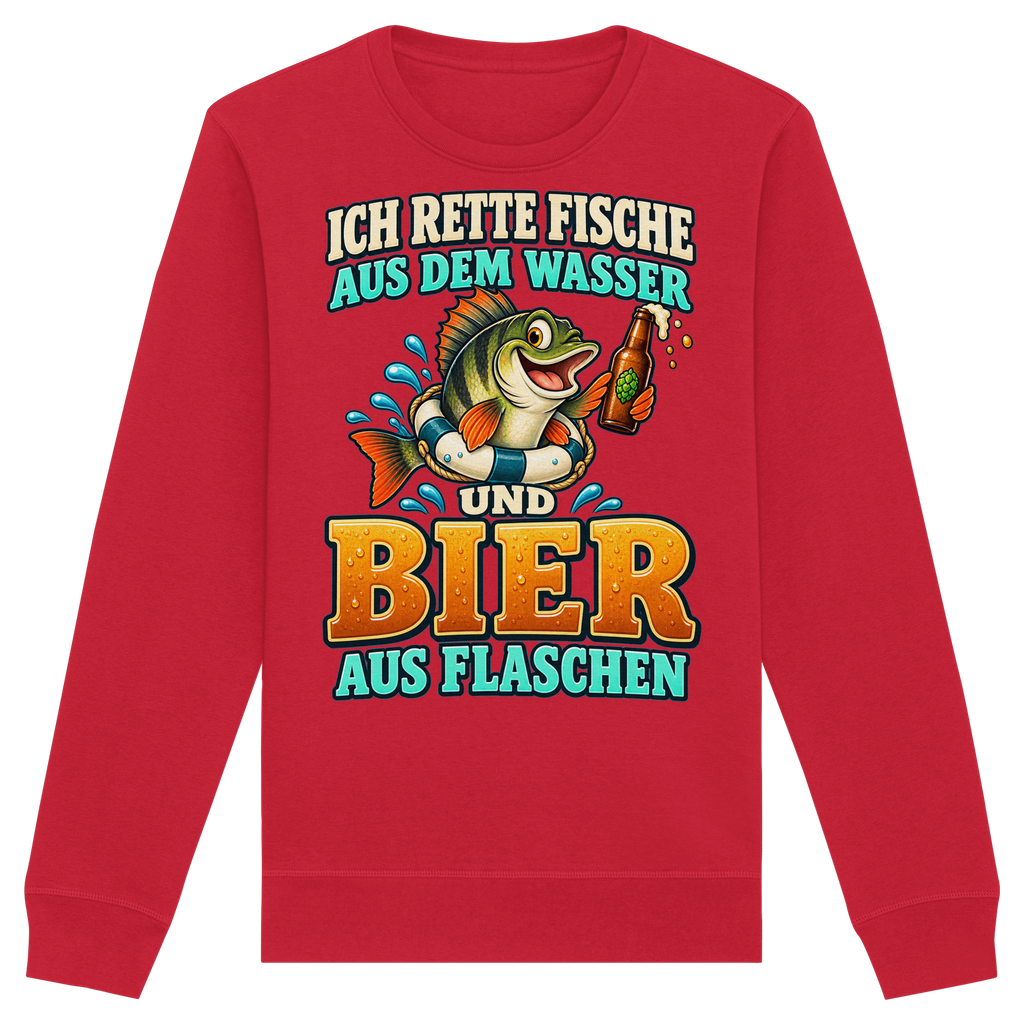 Ich Rette Fische - Premium-Sweatshirt