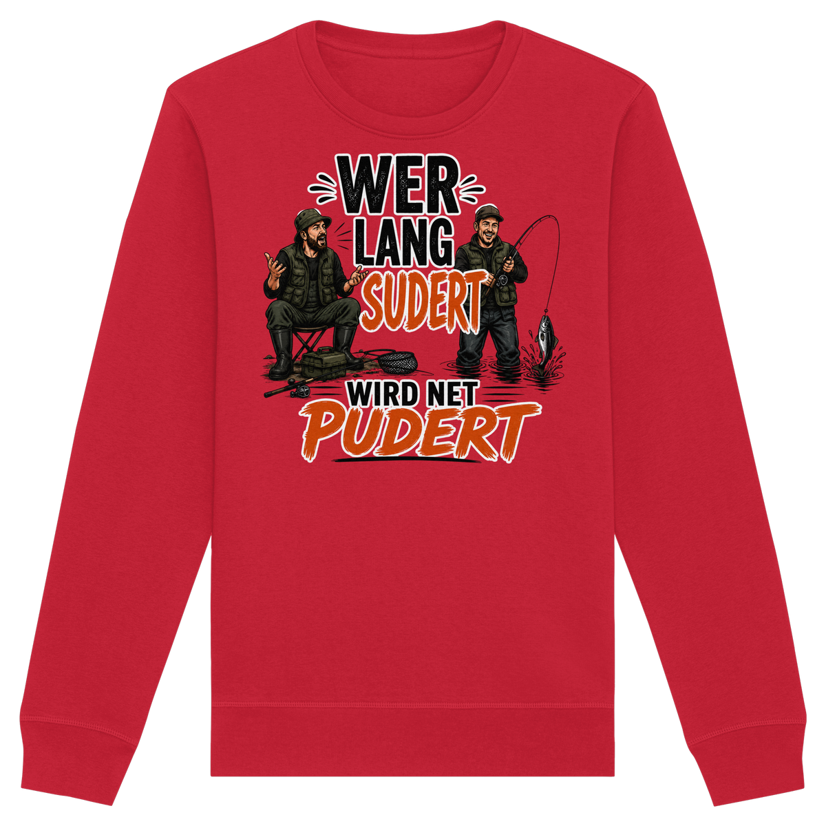 Wer Lang Sudert - Premium-Sweatshirt