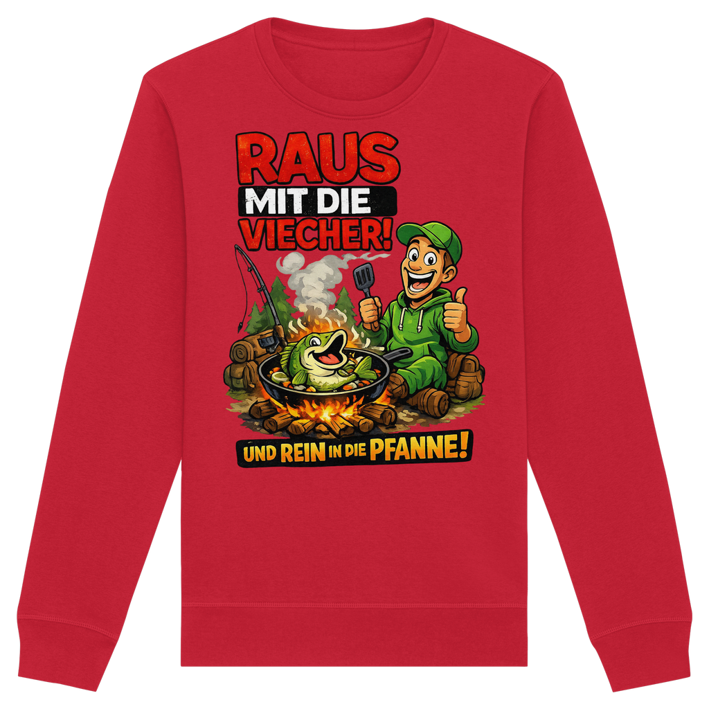 Raus Mit- Rein Pfanne - Premium Sweatshirt