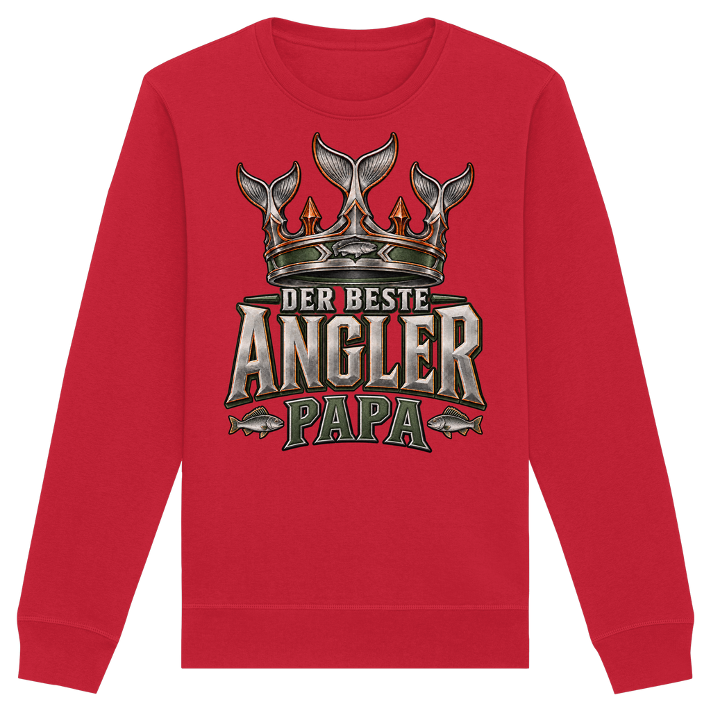 Der Beste Angler Papa - Premium-Sweatshirt
