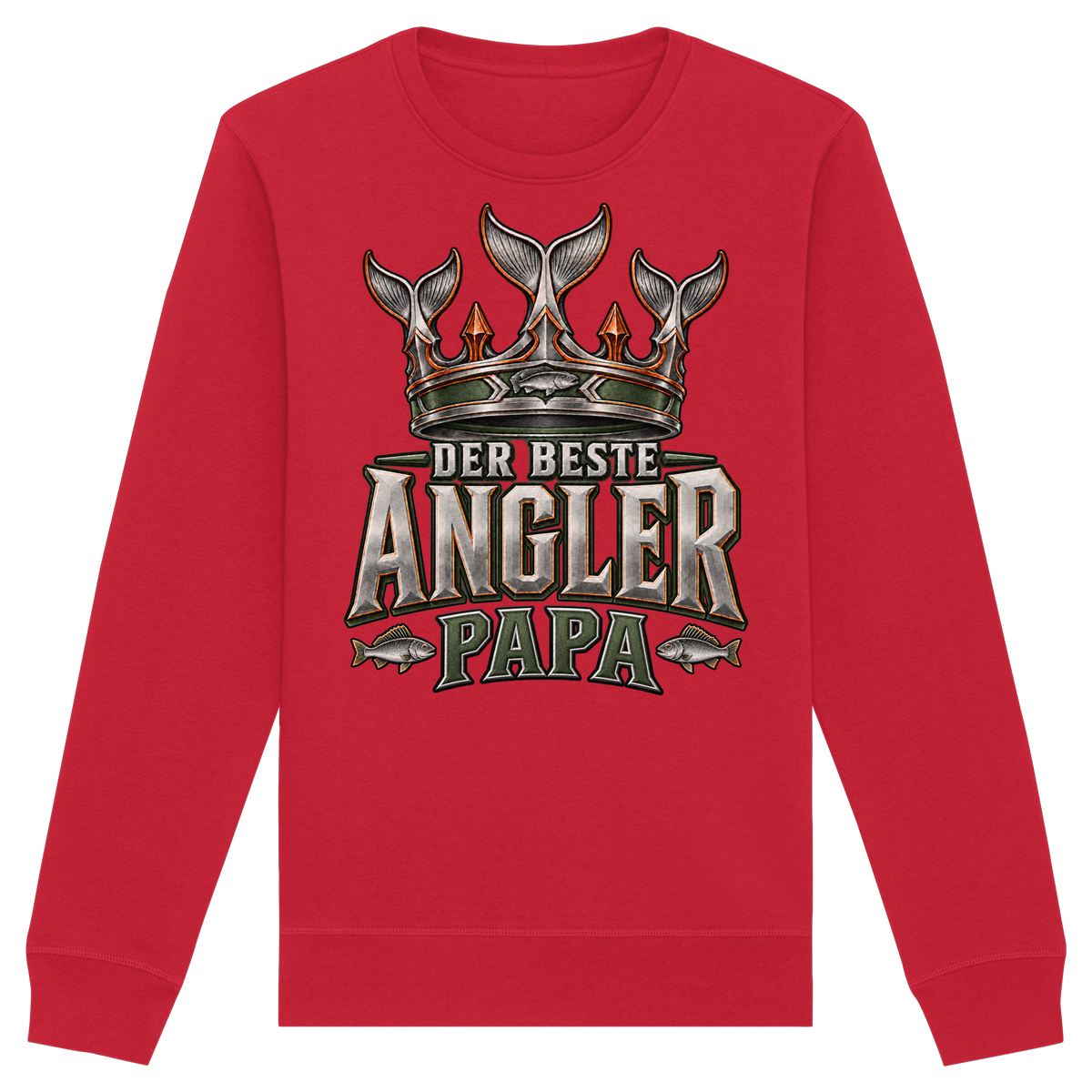 Der Beste Angler Papa - Premium-Sweatshirt