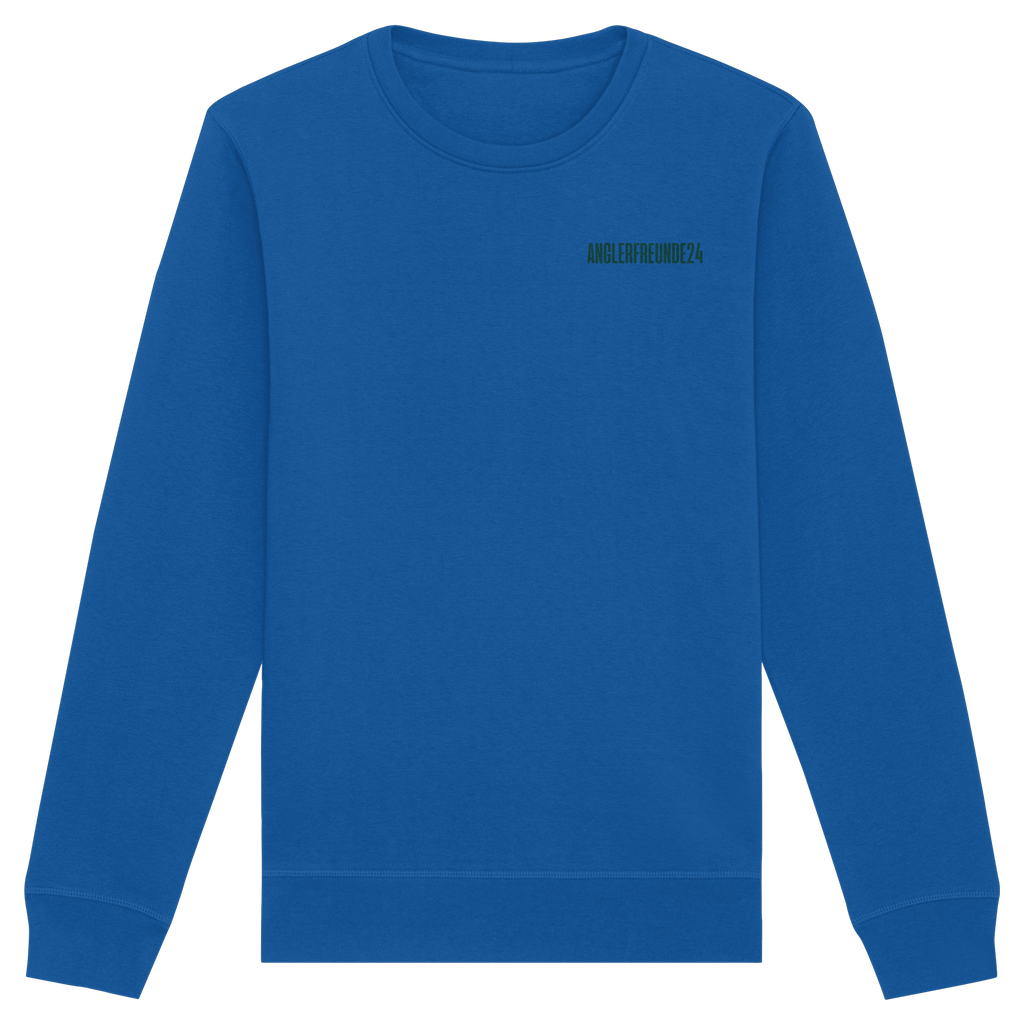 Anglerfreunde24 Logo Grün - Premium Sweatshirt