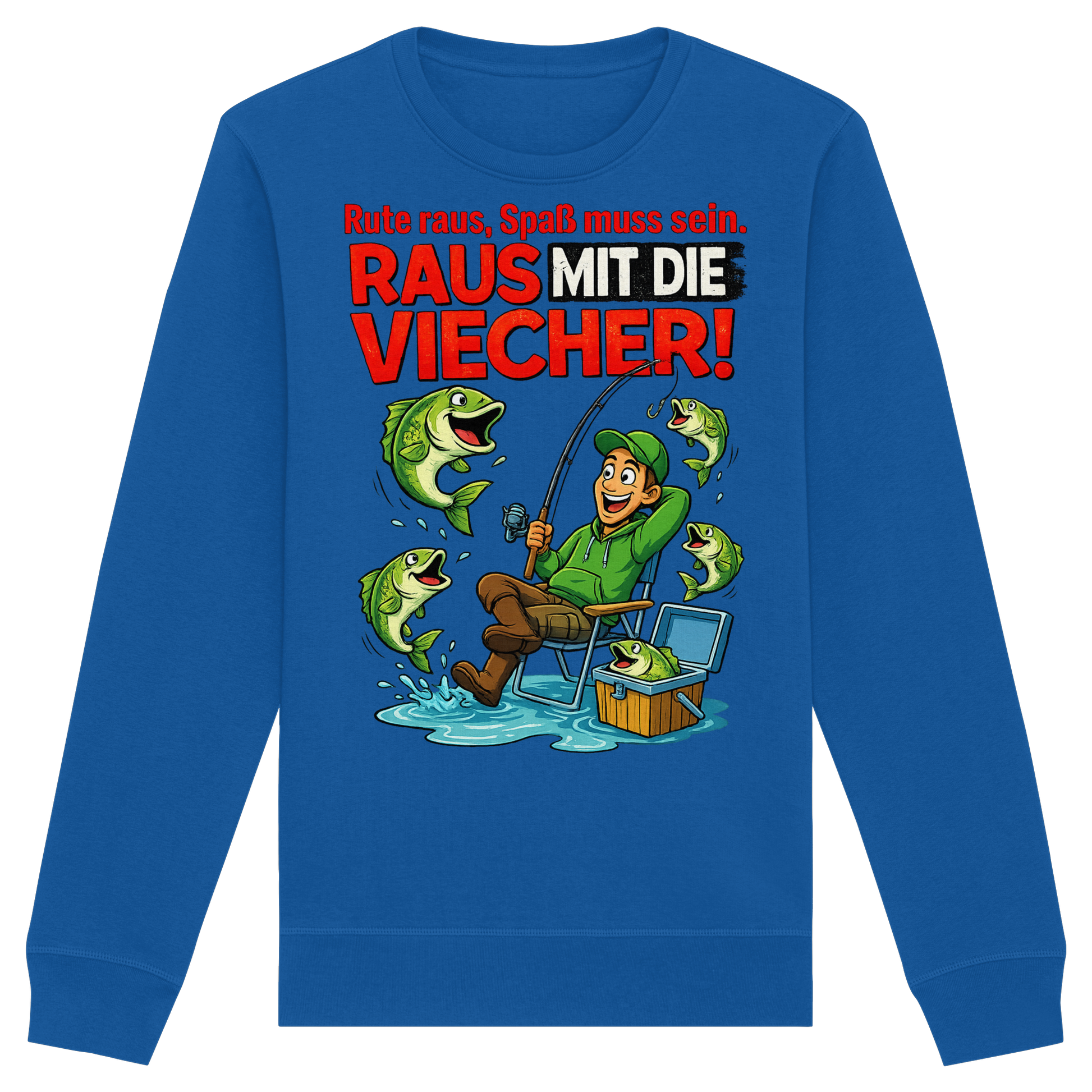 Raus Mit Die Viecher  - Premium Sweatshirt