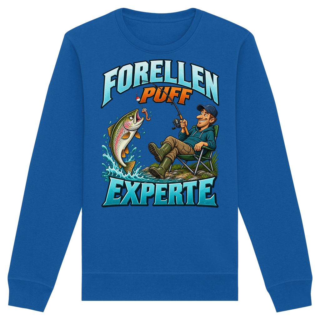 Forellen Puff Experte - Premium-Sweatshirt