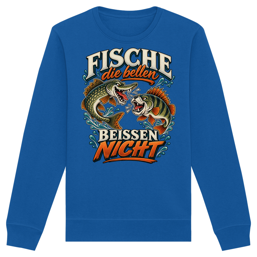 Fische die Bellen - Premium-Sweatshirt