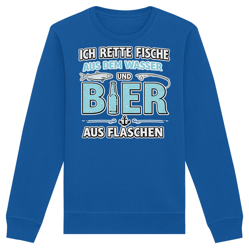Ich Rette Fische - Premium Sweatshirt
