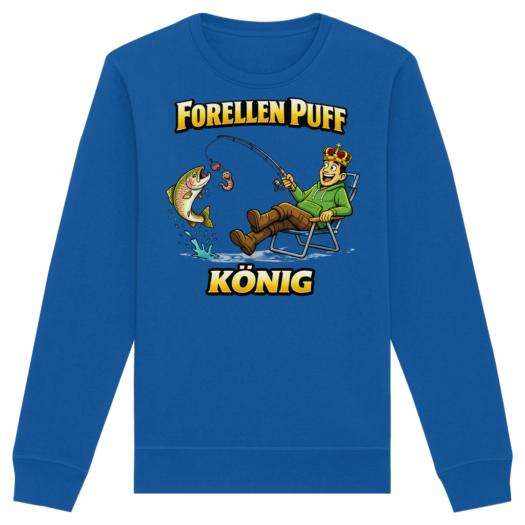 Forellen Puff König - Premium Sweatshirt
