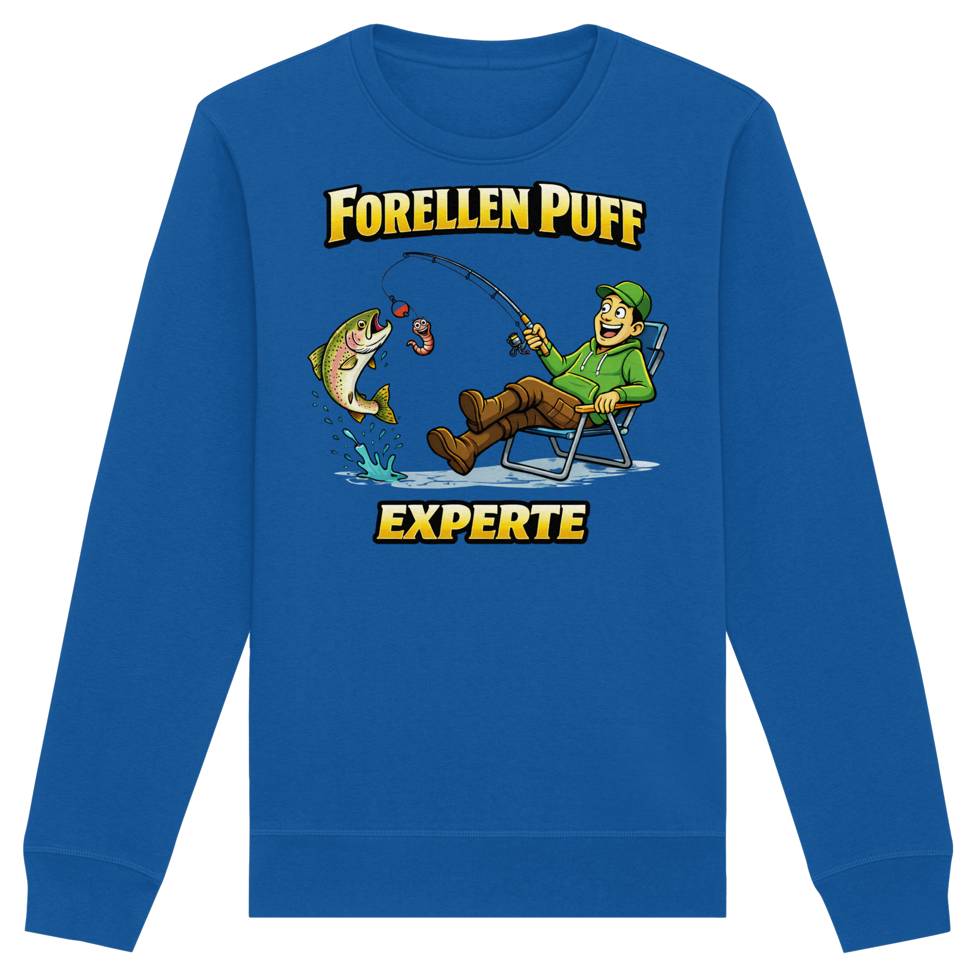 Forellen Puff Experte - Premium Sweatshirt