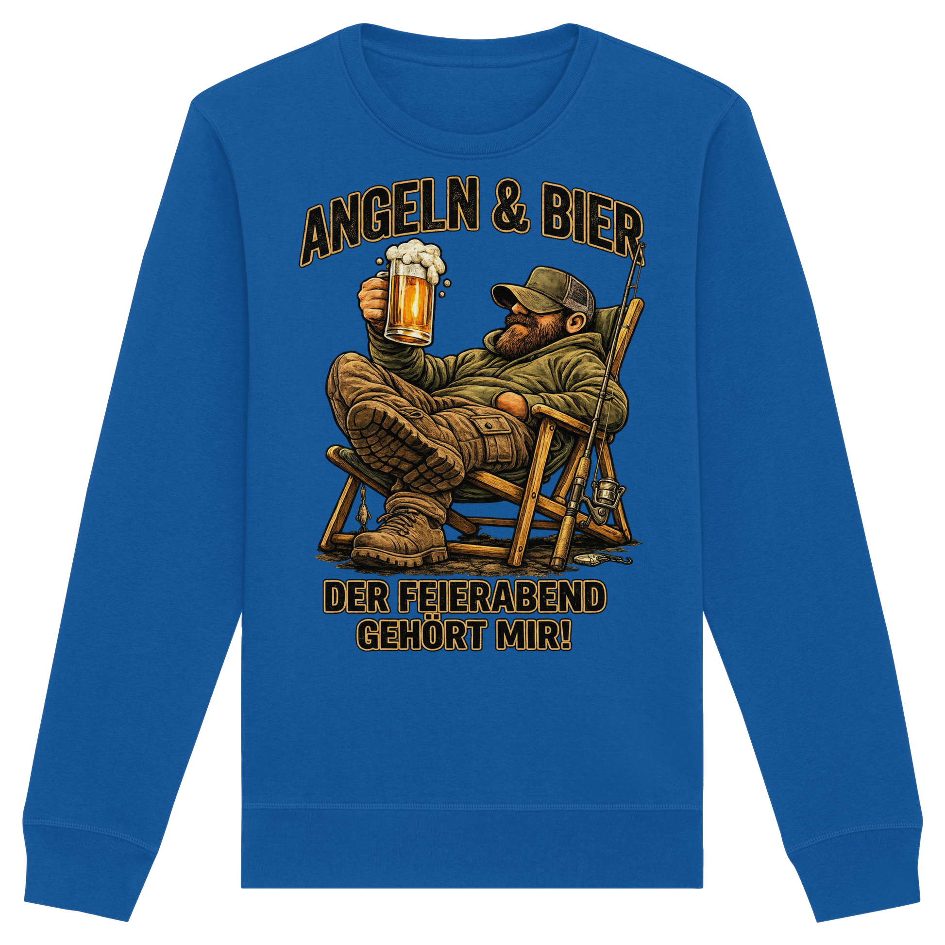 Angeln & Bier - Premium Sweatshirt